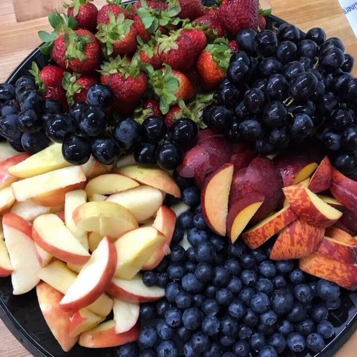 Assorted fruit trays Paul's Catering