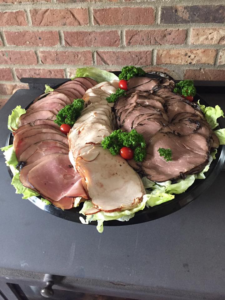 Paul's Catering Meat Trays