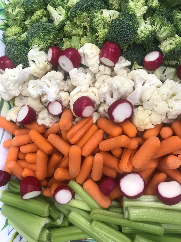 Fresh Vegetable Trays Paul's Catering