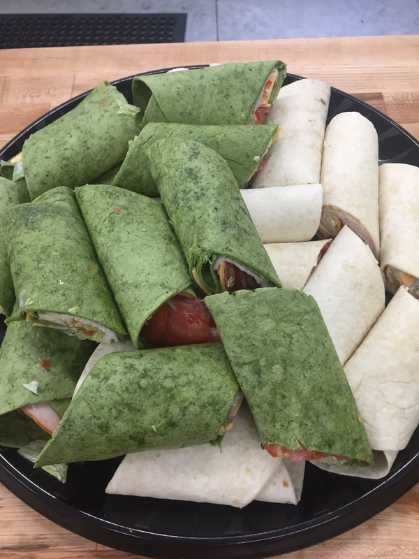healthy wraps Paul's Catering